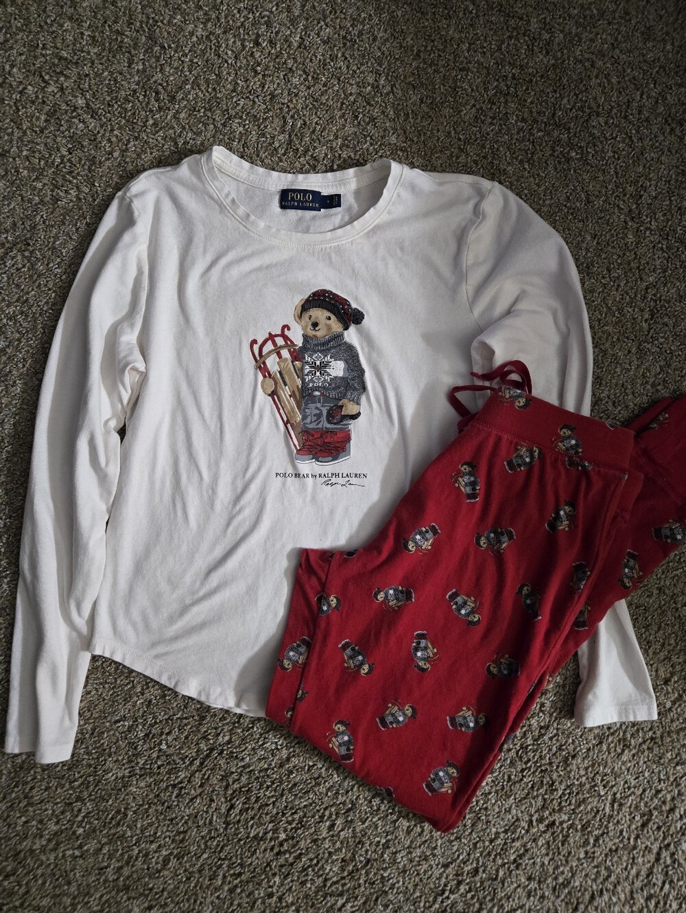 Women's POLO BEAR PAJAMAS